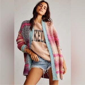 Free People daydream oversized cardigan size small new NWT